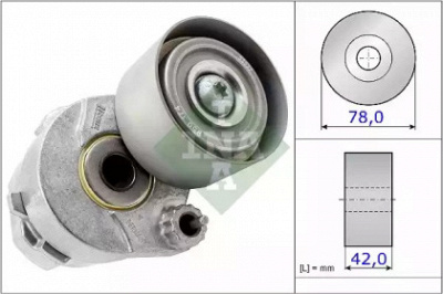 WILMINK GROUP wg1252435 -  Натяжной ролик, поликлиновойремень